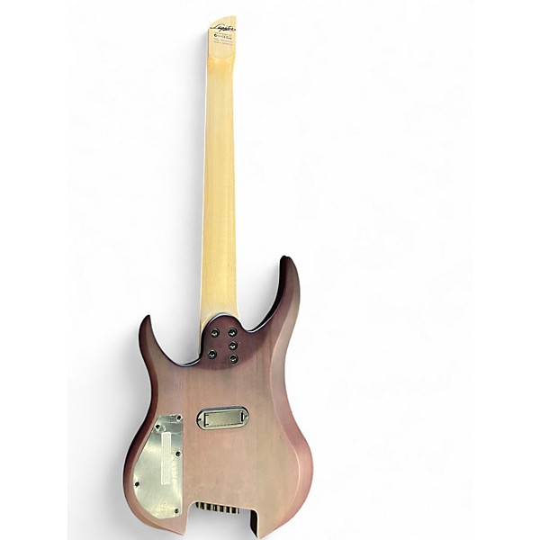 Used Legator Ghost 7 Multi Scale Super Shred Series Flamed Maple Purple Solid Body Electric Guitar
