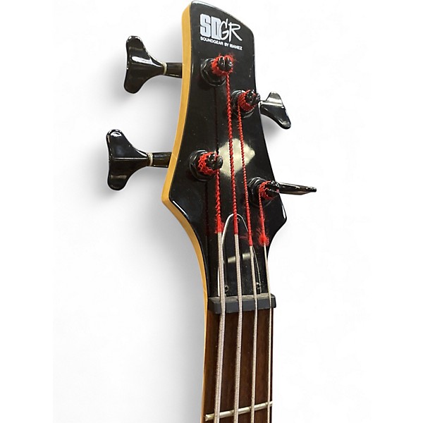 Used Ibanez SR400 Black Electric Bass Guitar