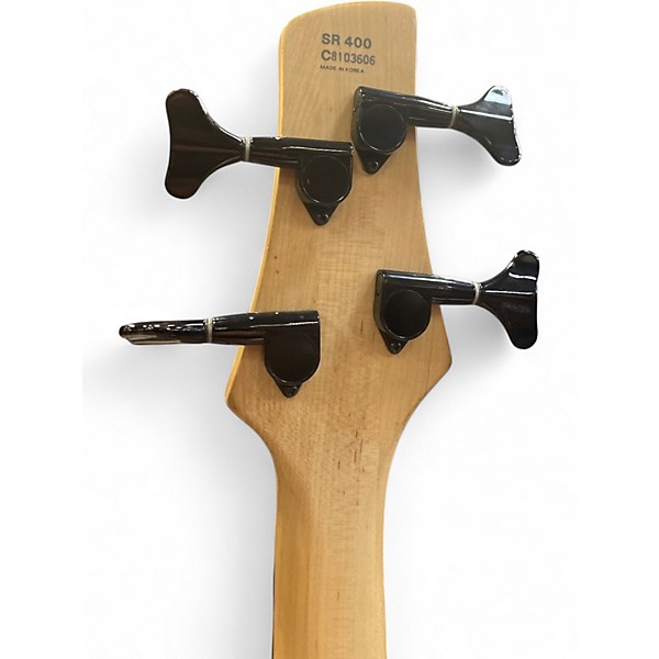 Used Ibanez SR400 Black Electric Bass Guitar