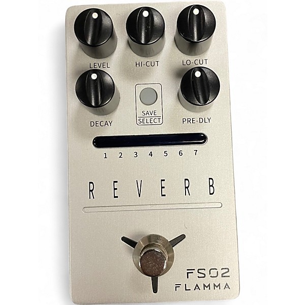 Used Flamma FS02 REVERB Effect Pedal