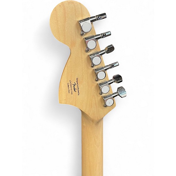 Used Squier Affinity Stratocaster Surf Green Solid Body Electric Guitar