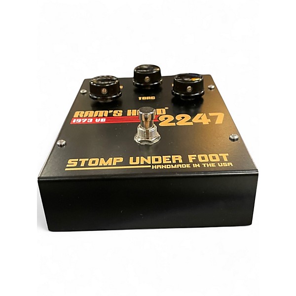 Used Stomped Under Foot RAMS HEAD Effect Pedal