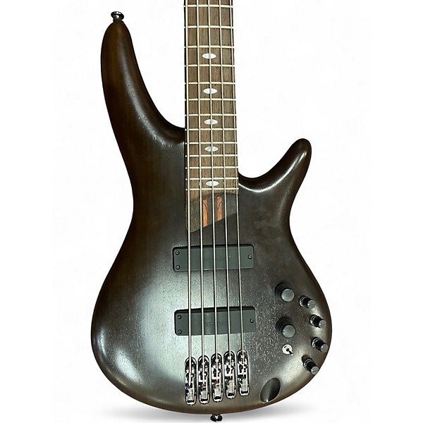 Used Ibanez Prestige Bass Dark Natural Electric Bass Guitar