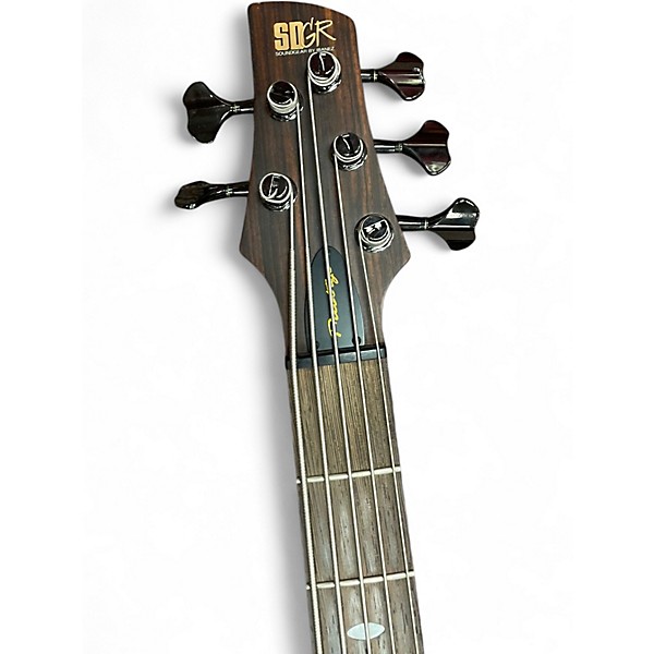 Used Ibanez Prestige Bass Dark Natural Electric Bass Guitar