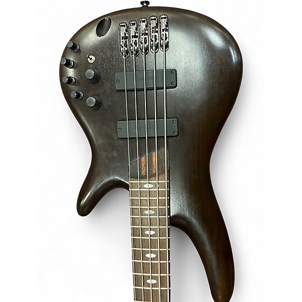 Used Ibanez Prestige Bass Dark Natural Electric Bass Guitar