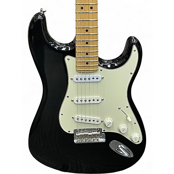 Used Fender American Professional Stratocaster SSS Black Solid Body Electric Guitar