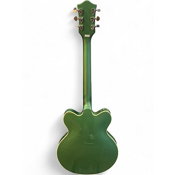 Used Gretsch Guitars g627T Emerald Green Hollow Body Electric Guitar