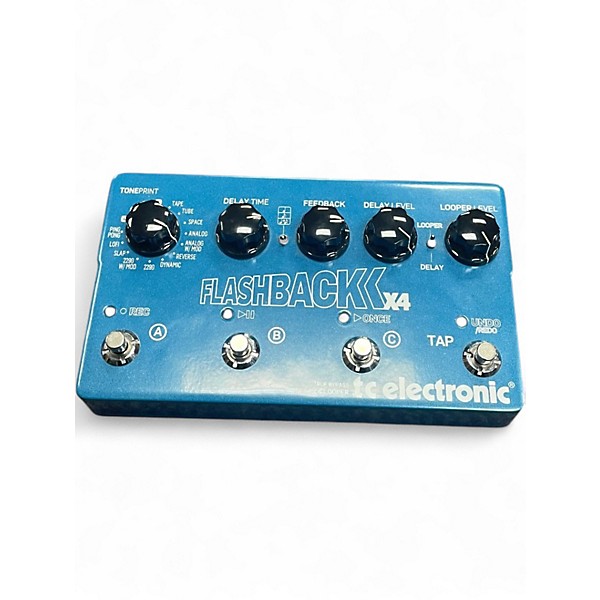 Used TC Electronic Flashback X4 Delay And Looper Effect Pedal