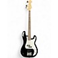 Used Donner standard series bass Black Electric Bass Guitar thumbnail
