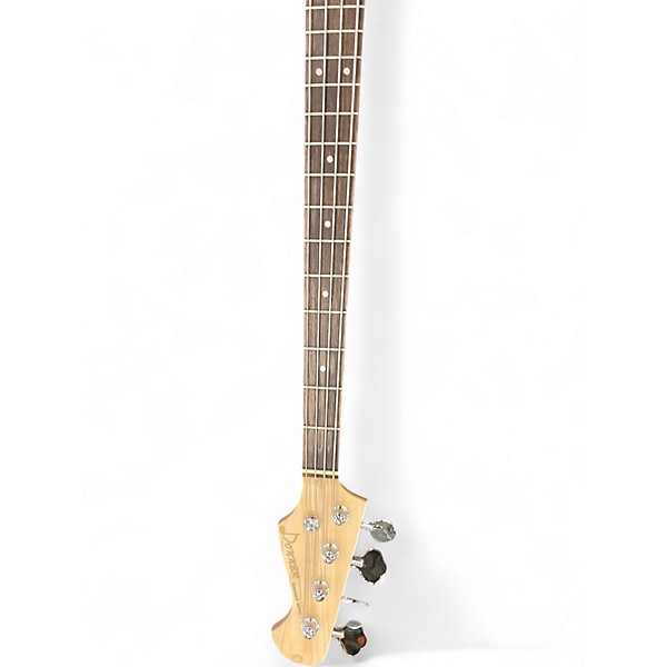 Used Donner standard series bass Black Electric Bass Guitar