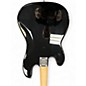 Used Donner standard series bass Black Electric Bass Guitar