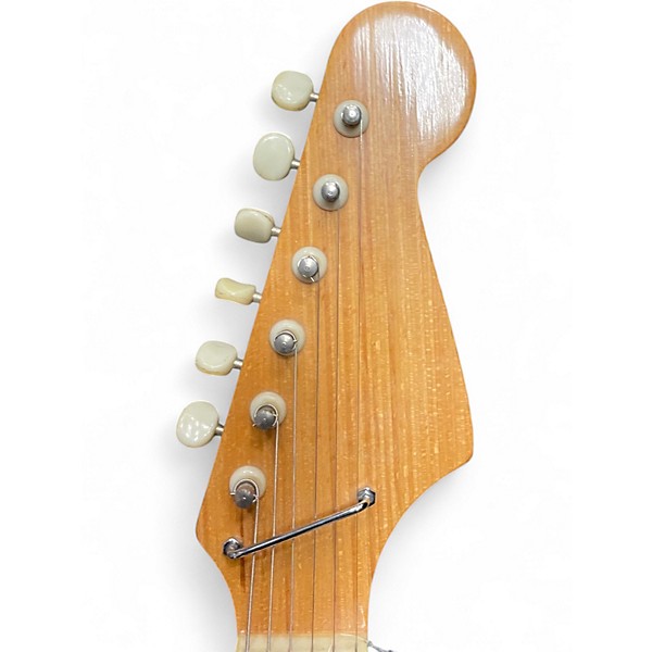 Used Teisco E110 2 Tone Sunburst Solid Body Electric Guitar