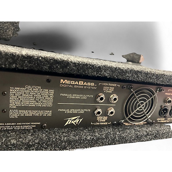 Used Peavey MegaBass Digital Bass System Bass Preamp