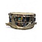 Used Ludwig 14in Snare LM 411 Silver Drum thumbnail