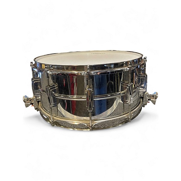 Used Ludwig 14in Snare LM 411 Silver Drum
