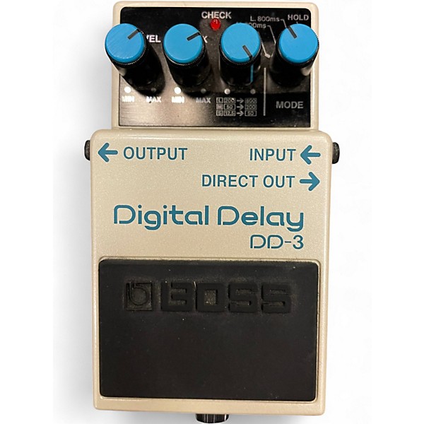 Used BOSS DD3 Digital Delay Effect Pedal