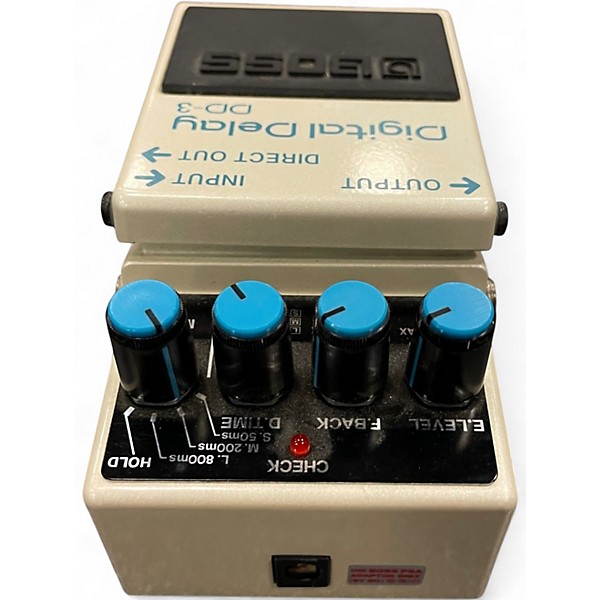 Used BOSS DD3 Digital Delay Effect Pedal