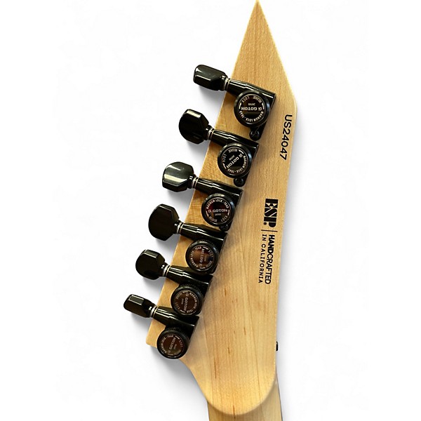 Used ESP M-II with Floyd Rose hellfire Solid Body Electric Guitar