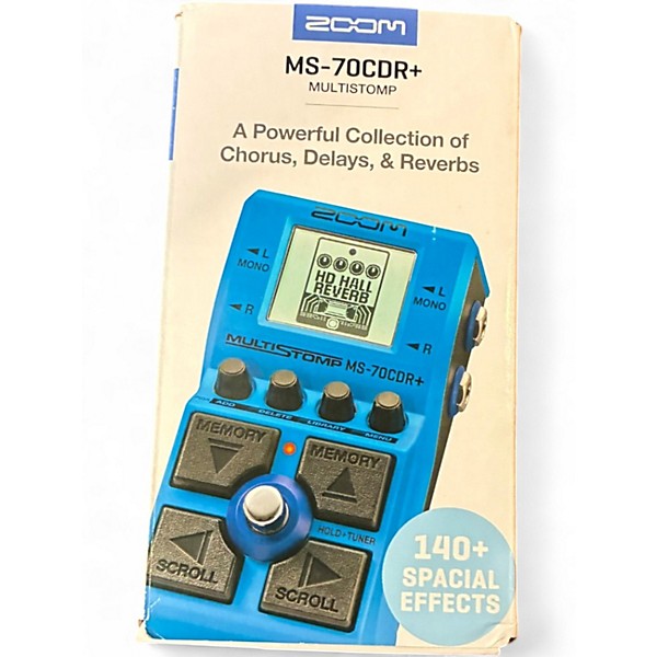 Used Zoom MS-70CDR+ Effect Processor
