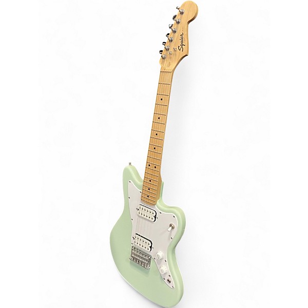 Used Squier mini mustang Seafoam Green Solid Body Electric Guitar