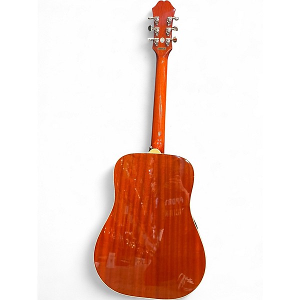 Used Epiphone Hummingbird Pro cherry burst Acoustic Electric Guitar