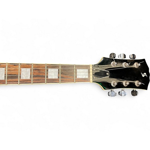 Used Stagg SEL-STD Black Solid Body Electric Guitar