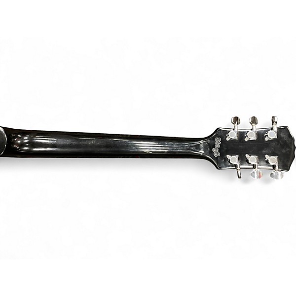 Used Stagg SEL-STD Black Solid Body Electric Guitar