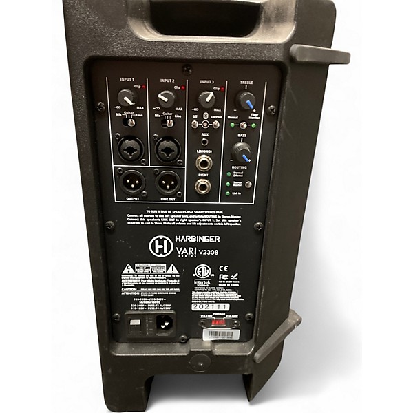 Used 2011 Harbinger VARI V2308 Powered Speaker