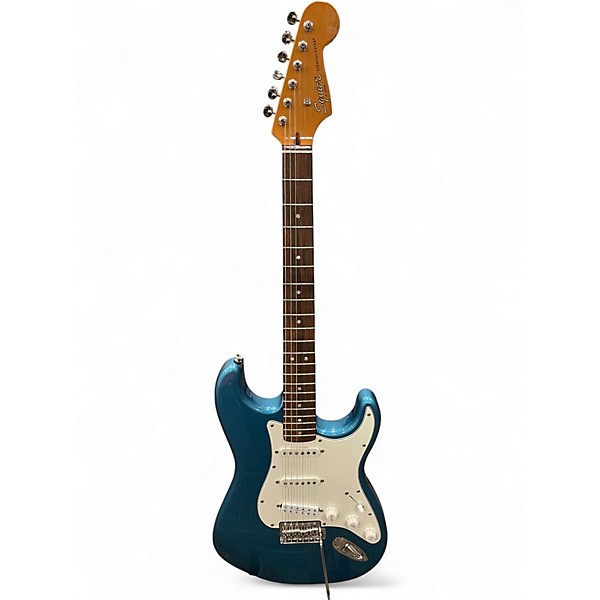 Used Squier Classic Vibe 1960S Stratocaster Lake Placid Blue Solid Body Electric Guitar