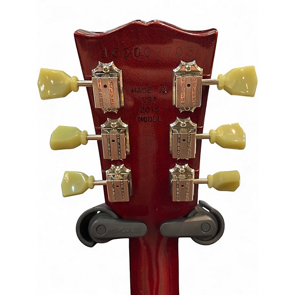 Used 2016 Gibson Les Paul Standard Cherry Sunburst Solid Body Electric Guitar
