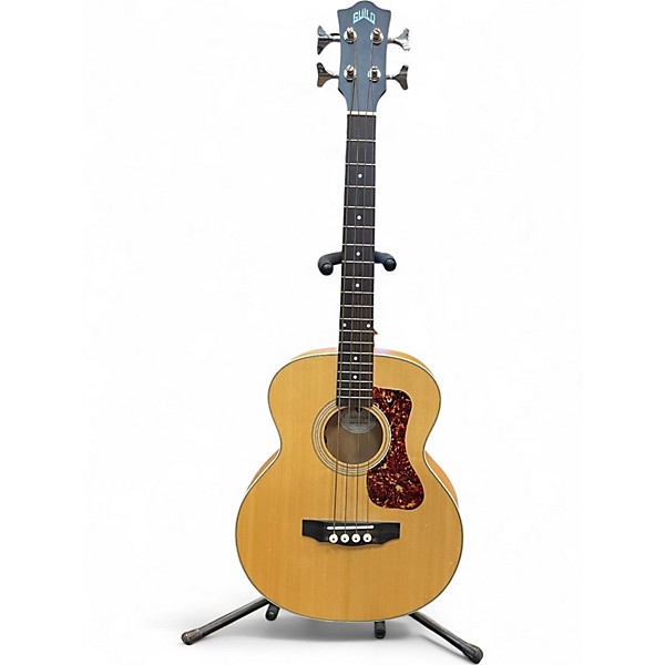 Used 2020s Guild Jumbo Junior Bass Natural Acoustic Bass Guitar
