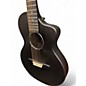 Used Natasha Asteroid Flat Black Acoustic Guitar