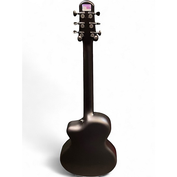 Used Natasha Asteroid Flat Black Acoustic Guitar