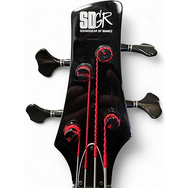 Used Ibanez SR400 WHITE Electric Bass Guitar