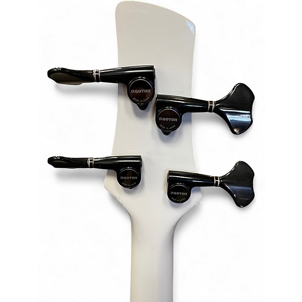 Used Ibanez SR400 WHITE Electric Bass Guitar