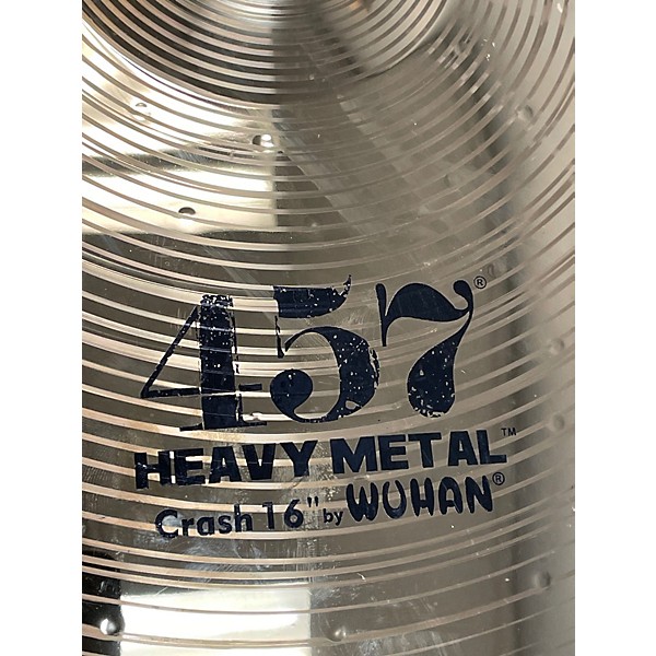 Used Wuhan 16in 457 HEAVY METAL Cymbal