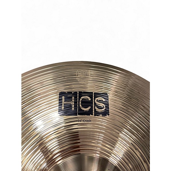 Used MEINL 14in HCS Crash Cymbal