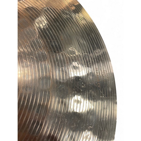 Used Zildjian 16in zxt titanium medium thin crash Cymbal