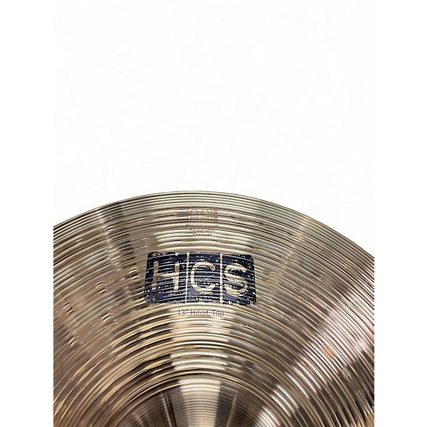 Used MEINL 13in HCS Hi Hat Pair Cymbal