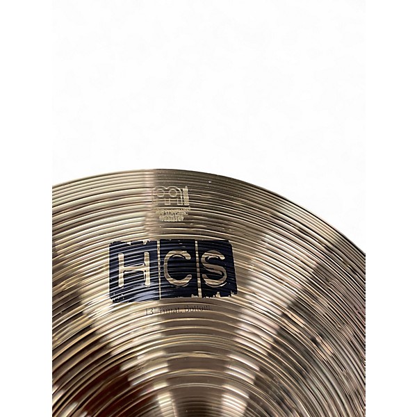 Used MEINL 13in HCS Hi Hat Pair Cymbal