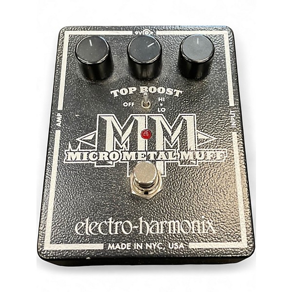 Used Electro-Harmonix Micro Metal Muff Distortion Effect Pedal