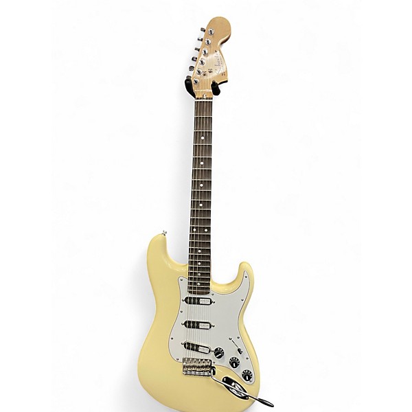 Used 1980s Schecter Guitar Research PS-ST-SC Cream Solid Body Electric Guitar