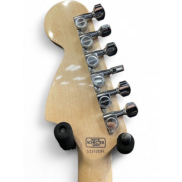 Used 1980s Schecter Guitar Research PS-ST-SC Cream Solid Body Electric Guitar