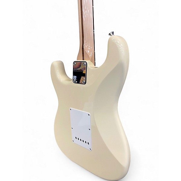 Used 1980s Schecter Guitar Research PS-ST-SC Cream Solid Body Electric Guitar