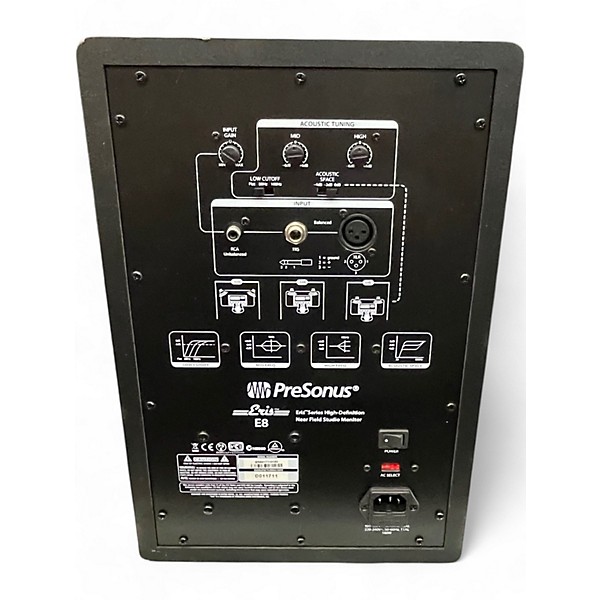 Used PreSonus Eris E8 Pair Powered Monitor