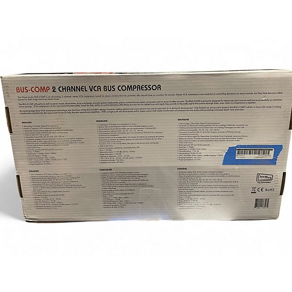 Used Warm Audio bus-comp 2 channel Effect Pedal