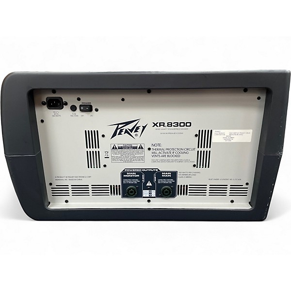 Used Peavey xr8300 Powered Mixer