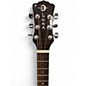 Used Luna GYPE SPALT GC Natural Acoustic Electric Guitar