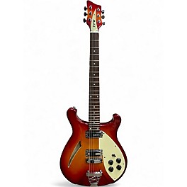 Used Iyv RICKENBACKER COPY FIRE GLOW Hollow Body Electric Guitar