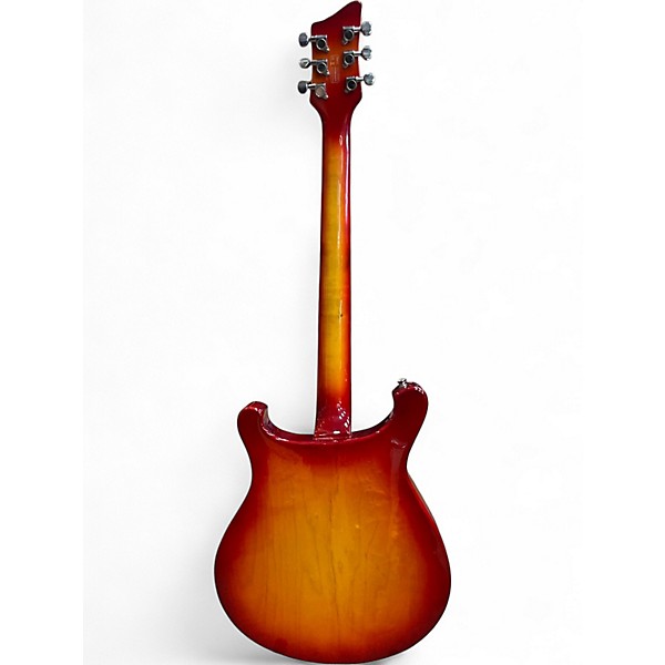 Used Iyv RICKENBACKER COPY FIRE GLOW Hollow Body Electric Guitar